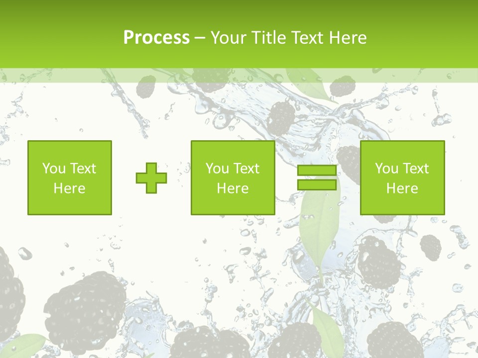 Birthday Food Cup PowerPoint Template