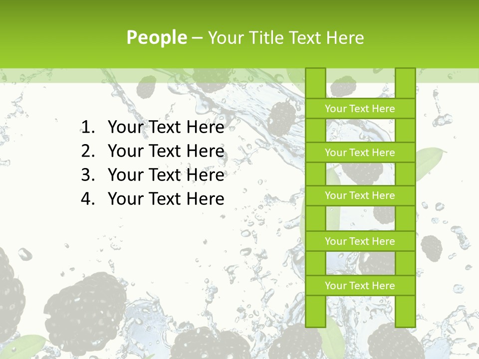 Birthday Food Cup PowerPoint Template