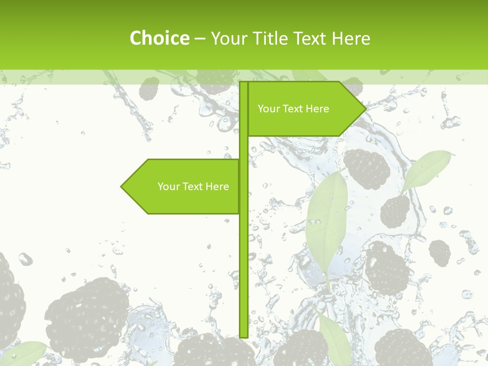 Birthday Food Cup PowerPoint Template