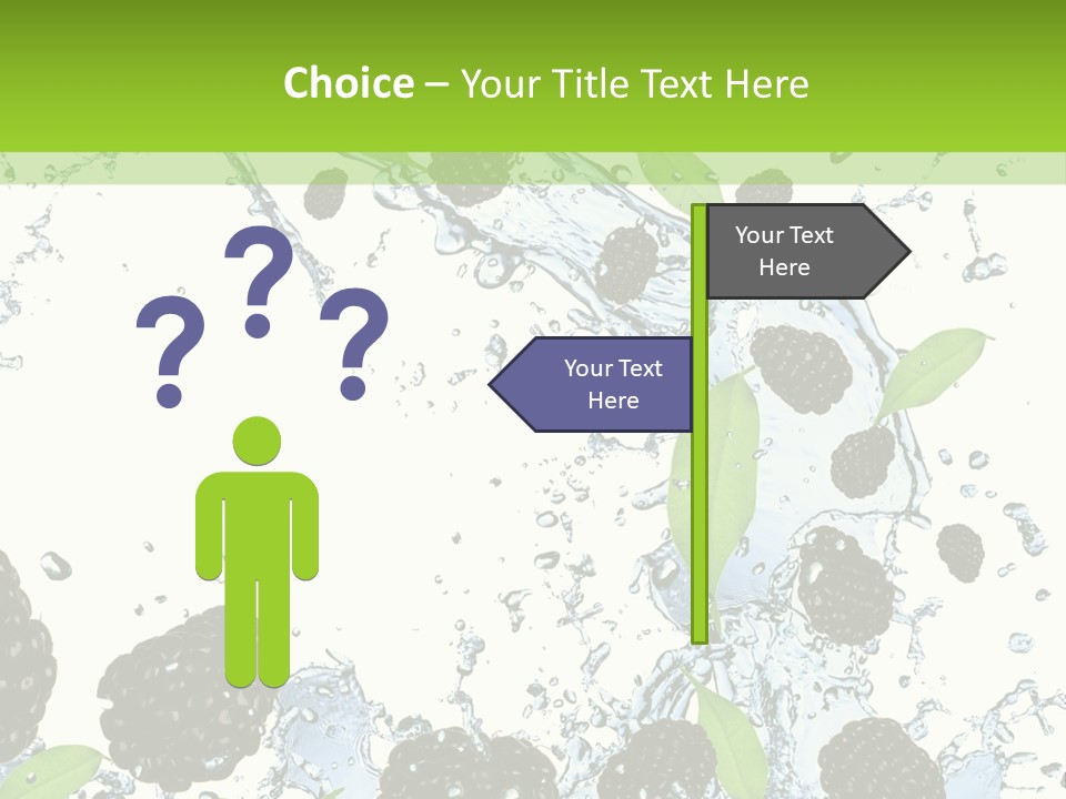 Birthday Food Cup PowerPoint Template