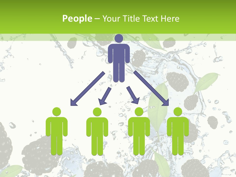 Birthday Food Cup PowerPoint Template