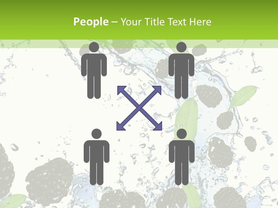 Birthday Food Cup PowerPoint Template