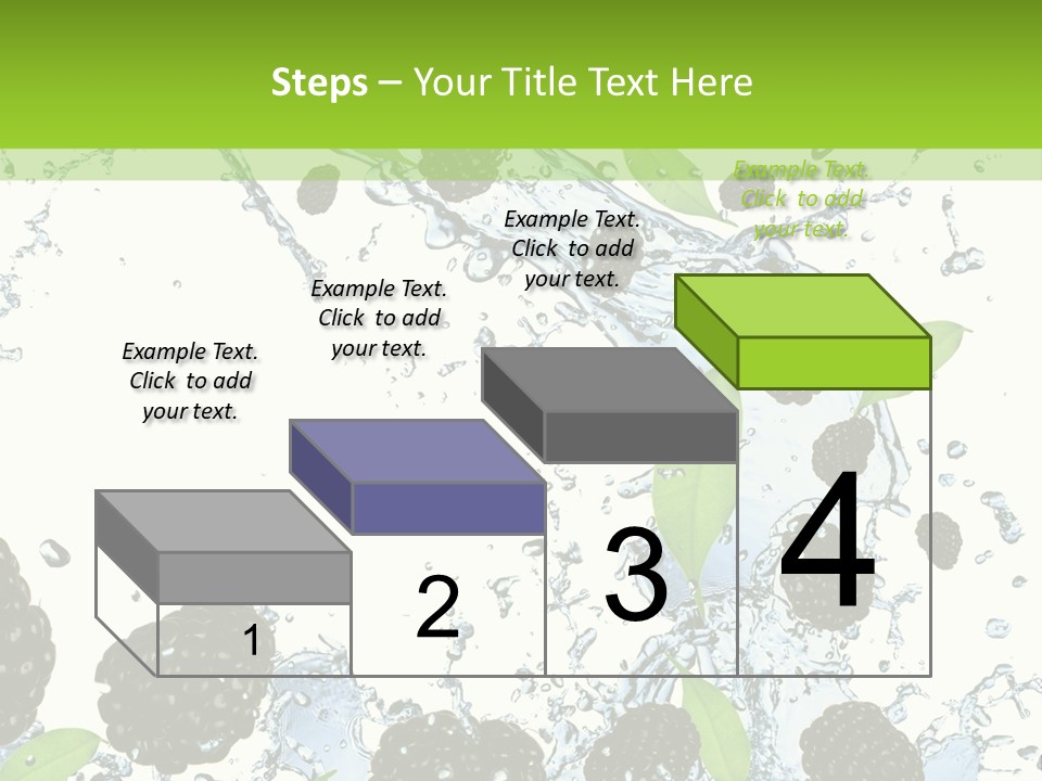 Birthday Food Cup PowerPoint Template