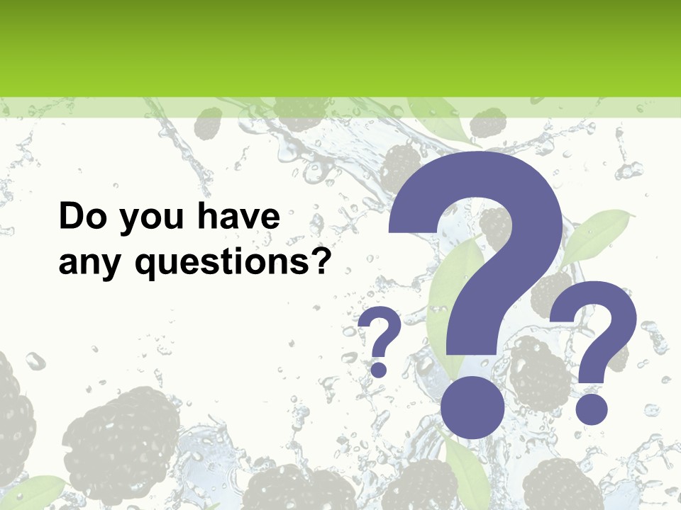 Birthday Food Cup PowerPoint Template