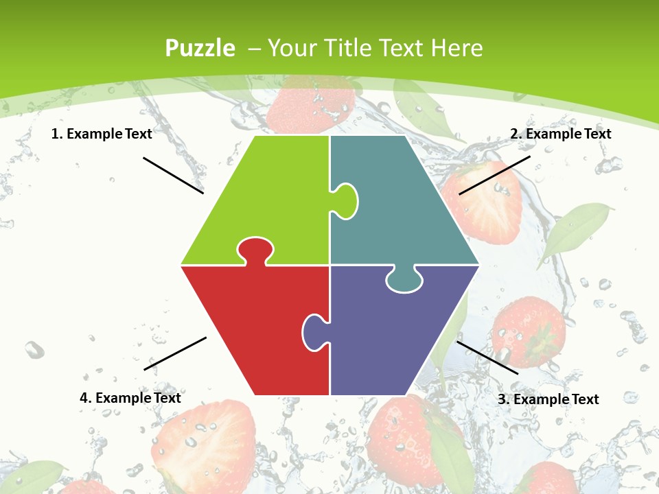 Baked Fruit Gourmet PowerPoint Template