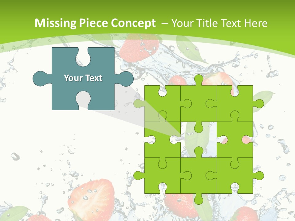 Baked Fruit Gourmet PowerPoint Template