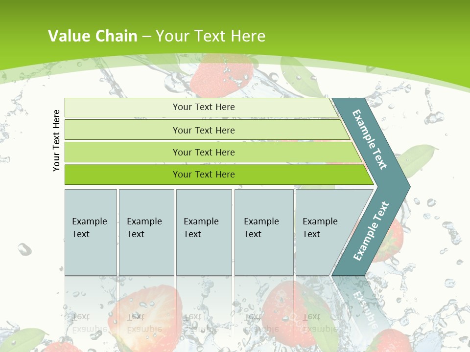 Baked Fruit Gourmet PowerPoint Template