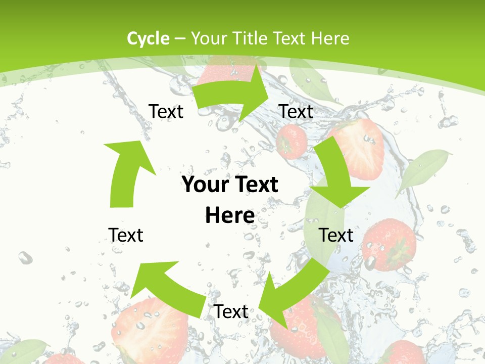 Baked Fruit Gourmet PowerPoint Template