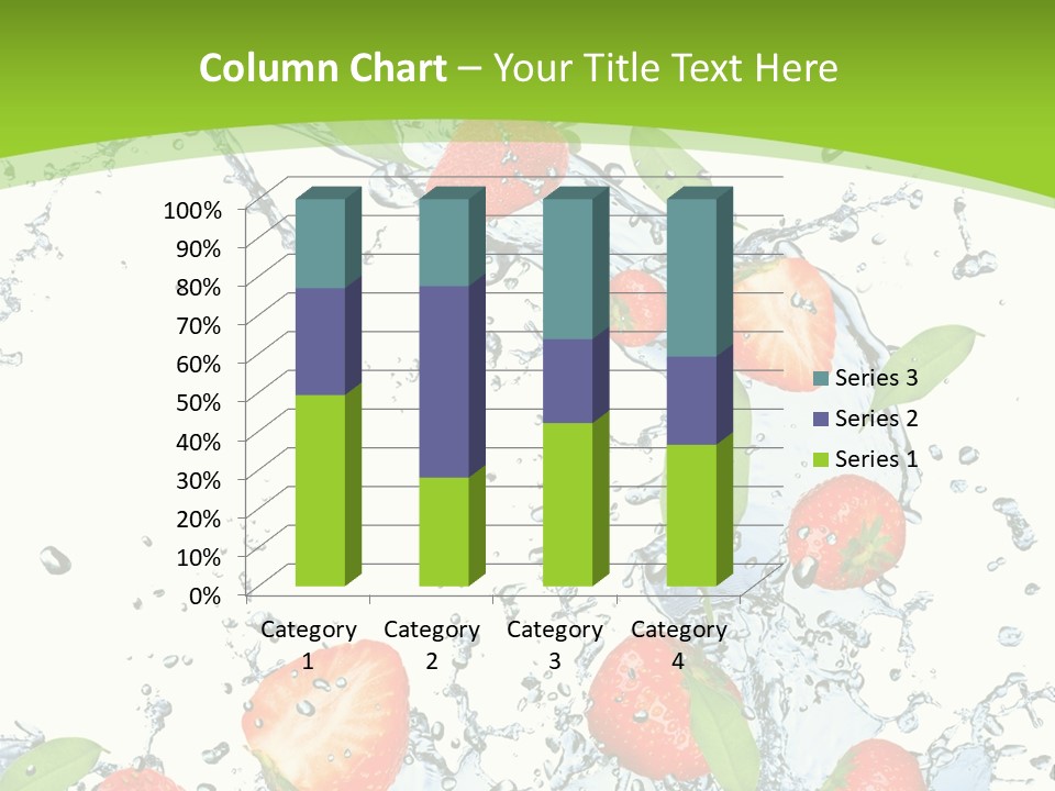 Baked Fruit Gourmet PowerPoint Template