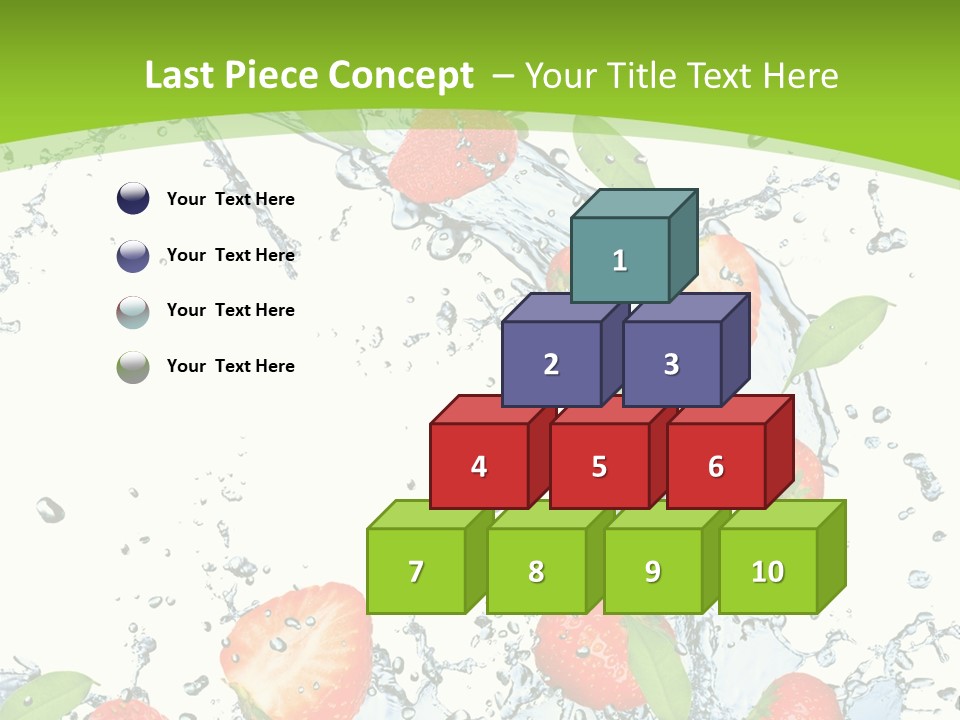 Baked Fruit Gourmet PowerPoint Template