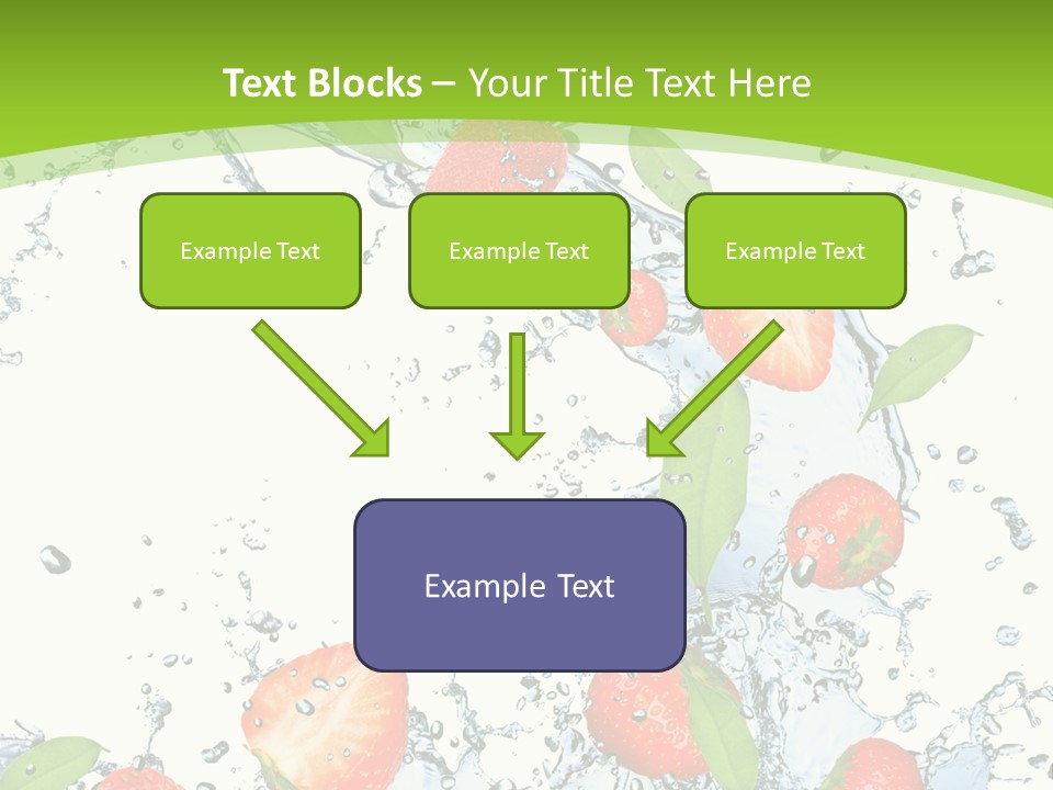 Baked Fruit Gourmet PowerPoint Template