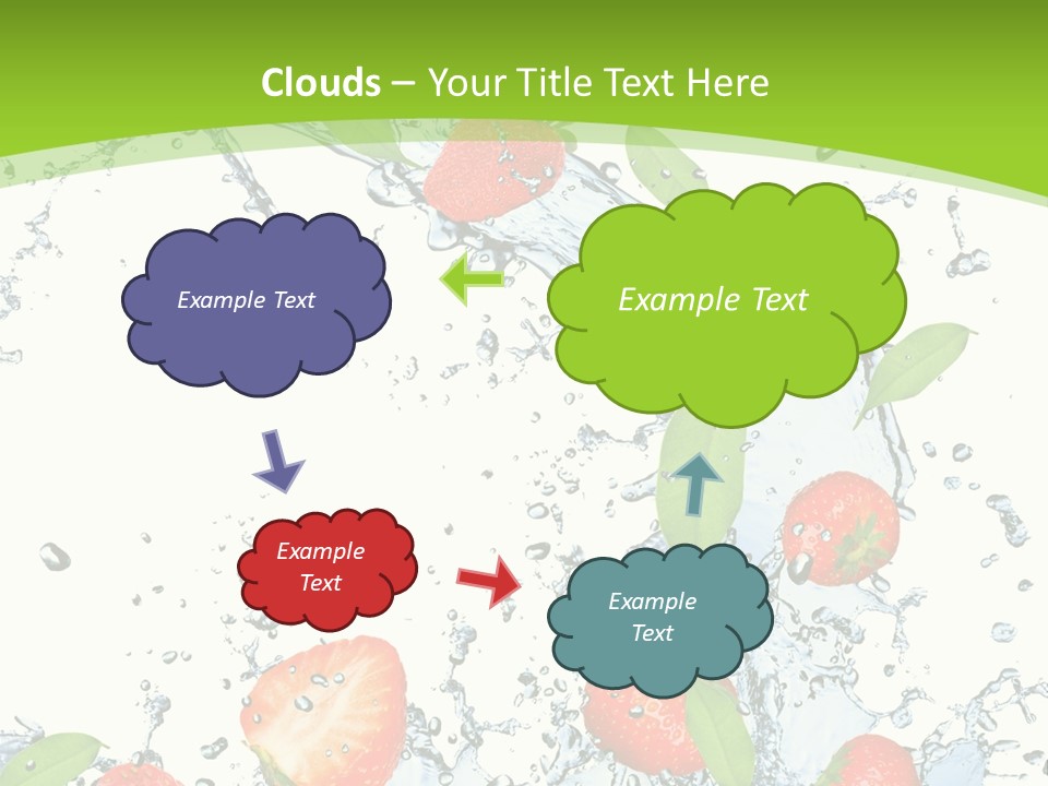 Baked Fruit Gourmet PowerPoint Template