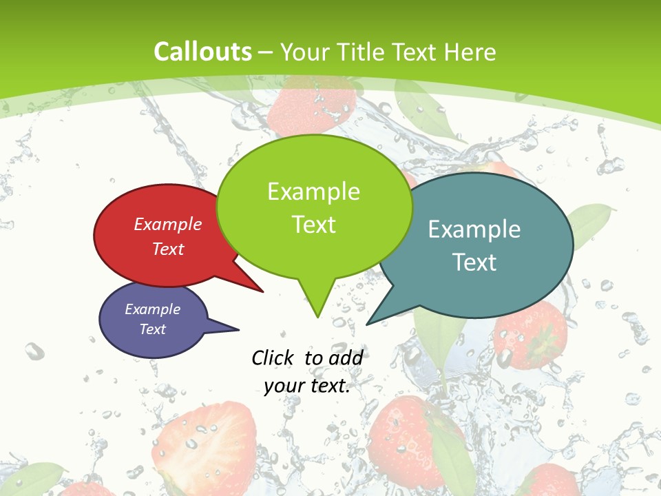 Baked Fruit Gourmet PowerPoint Template