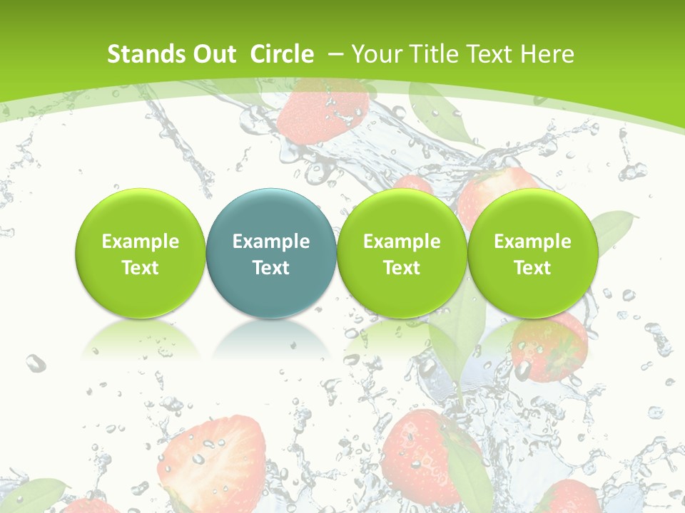 Baked Fruit Gourmet PowerPoint Template