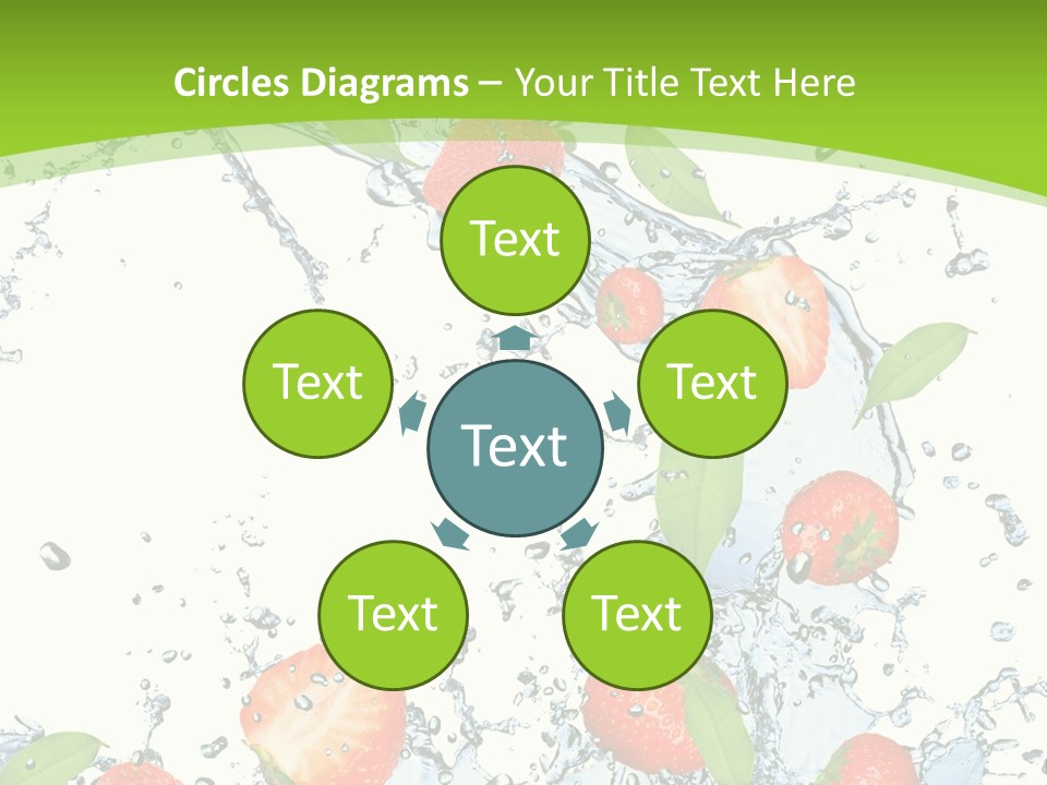 Baked Fruit Gourmet PowerPoint Template