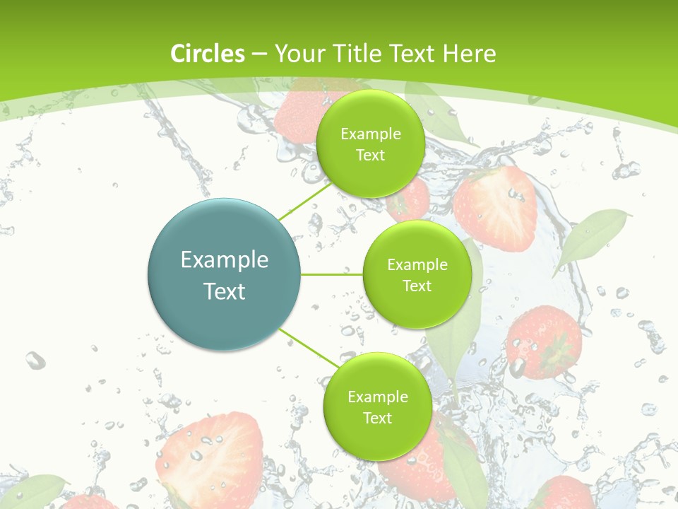 Baked Fruit Gourmet PowerPoint Template