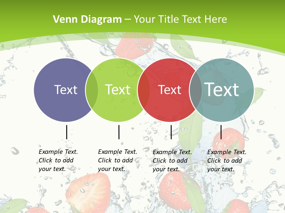 Baked Fruit Gourmet PowerPoint Template