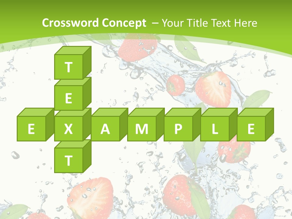 Baked Fruit Gourmet PowerPoint Template