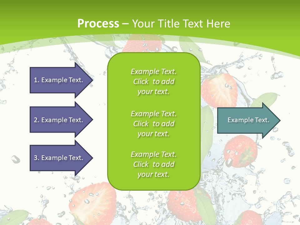 Baked Fruit Gourmet PowerPoint Template