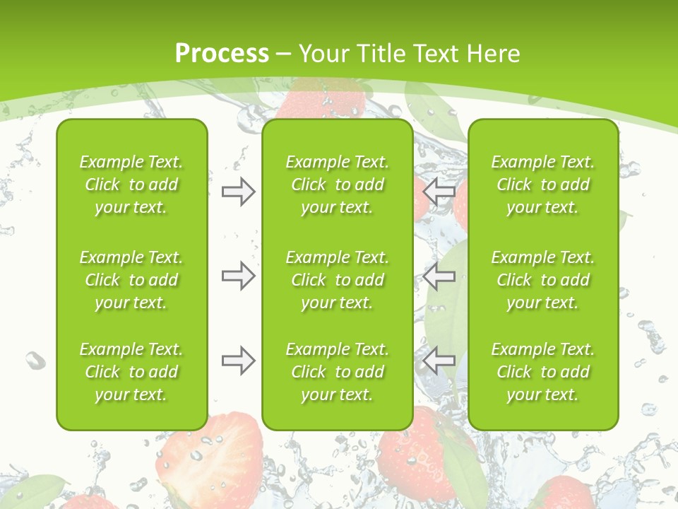 Baked Fruit Gourmet PowerPoint Template