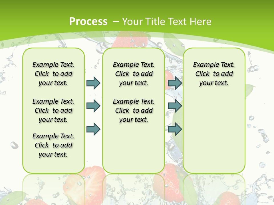 Baked Fruit Gourmet PowerPoint Template