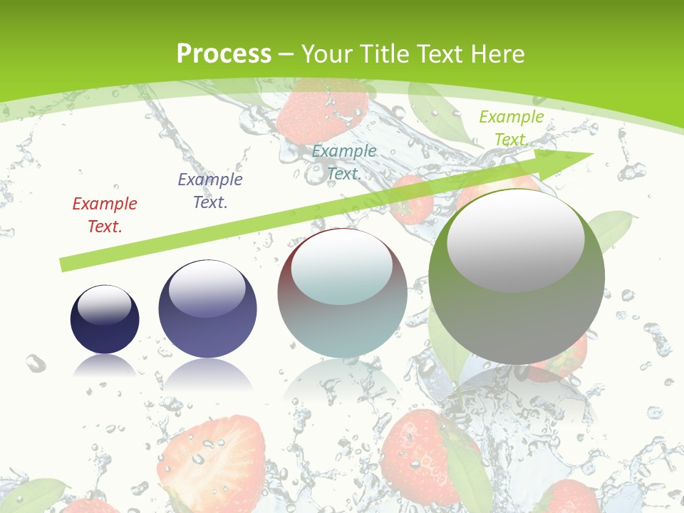 Baked Fruit Gourmet PowerPoint Template