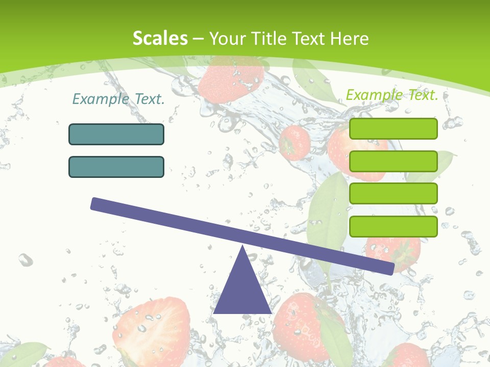 Baked Fruit Gourmet PowerPoint Template