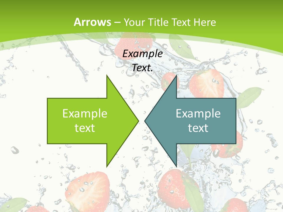 Baked Fruit Gourmet PowerPoint Template