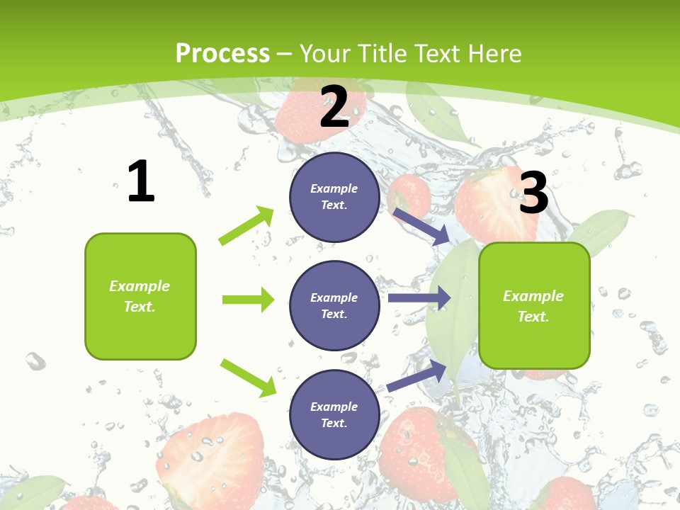 Baked Fruit Gourmet PowerPoint Template