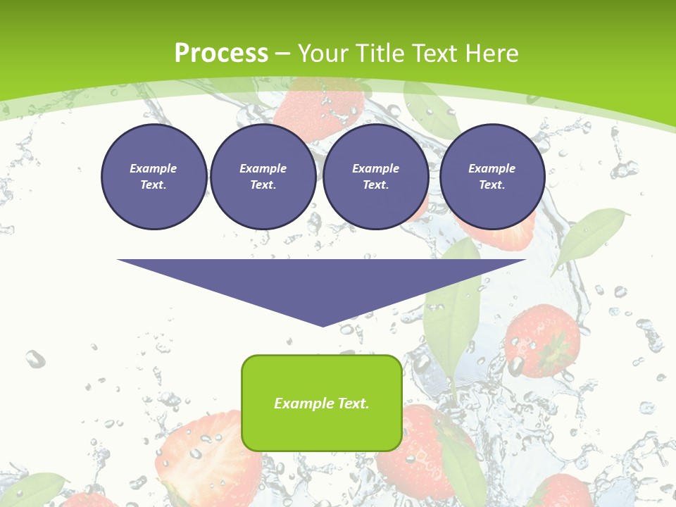 Baked Fruit Gourmet PowerPoint Template