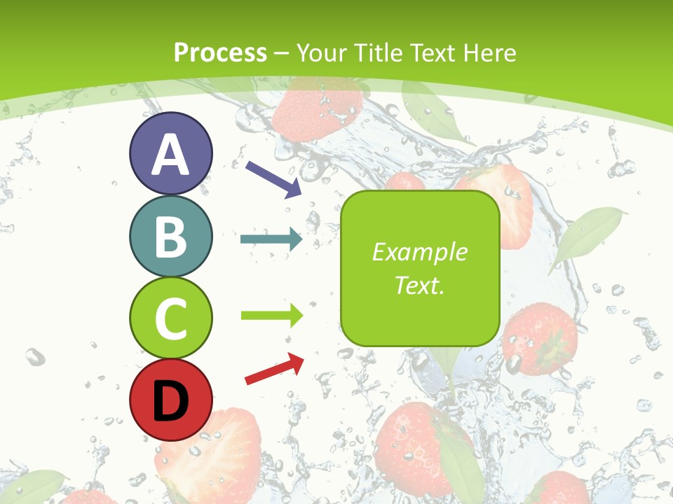 Baked Fruit Gourmet PowerPoint Template
