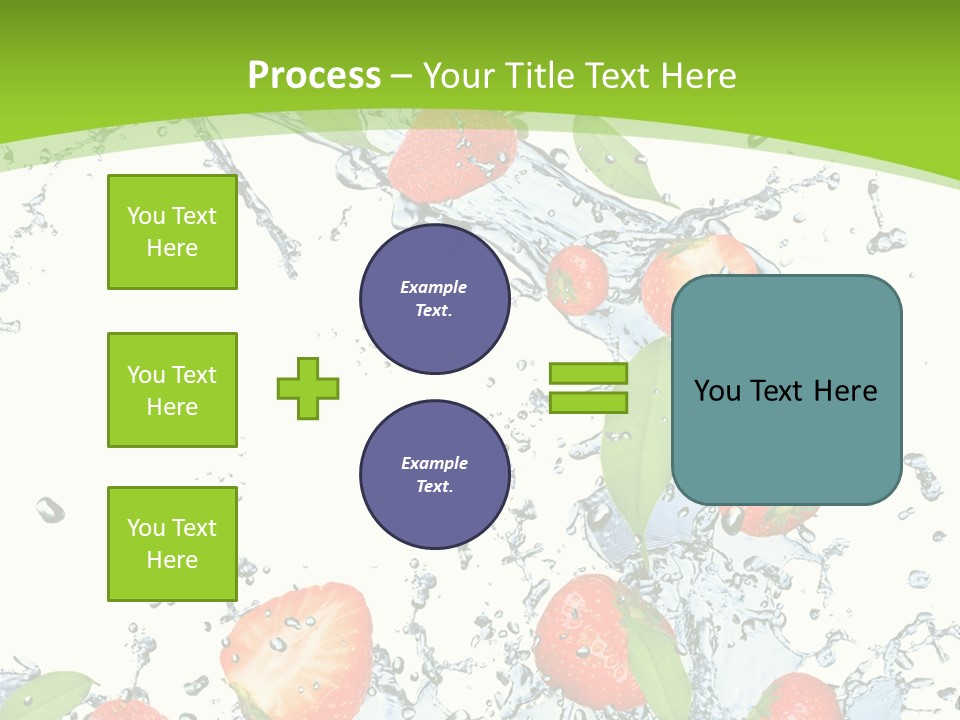 Baked Fruit Gourmet PowerPoint Template