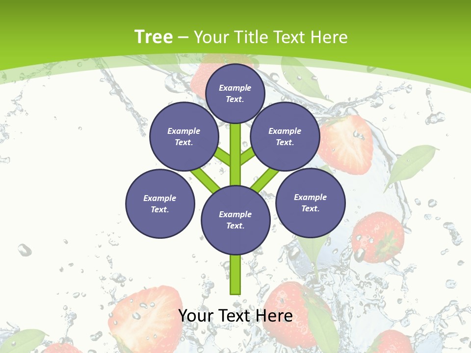 Baked Fruit Gourmet PowerPoint Template