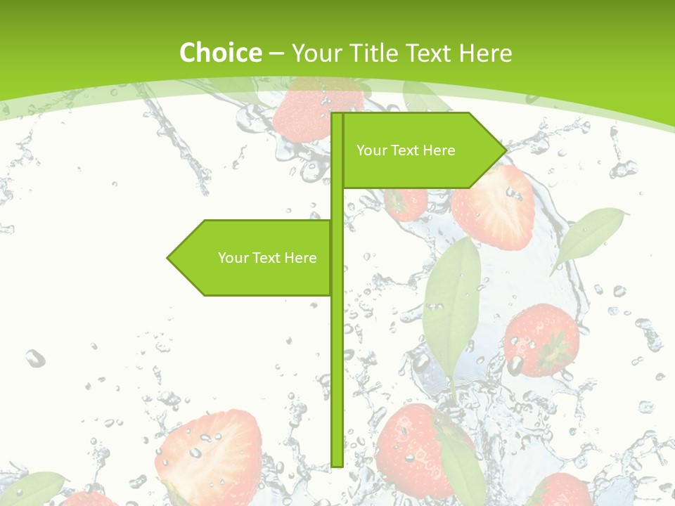 Baked Fruit Gourmet PowerPoint Template