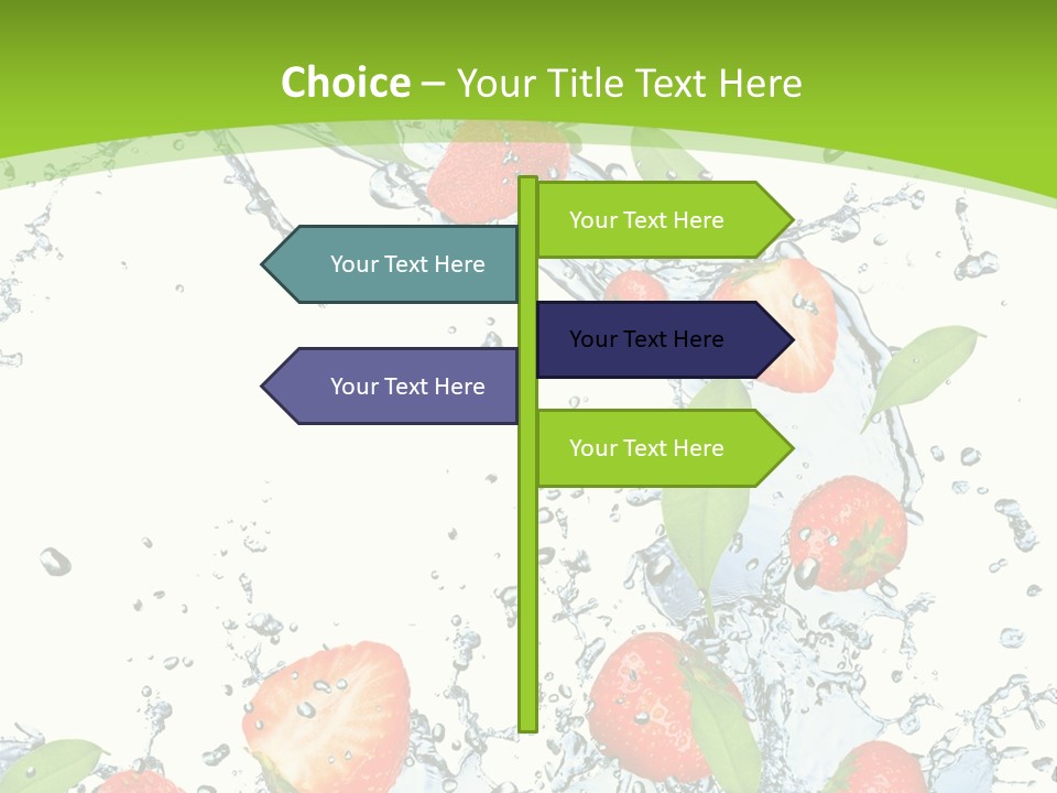 Baked Fruit Gourmet PowerPoint Template