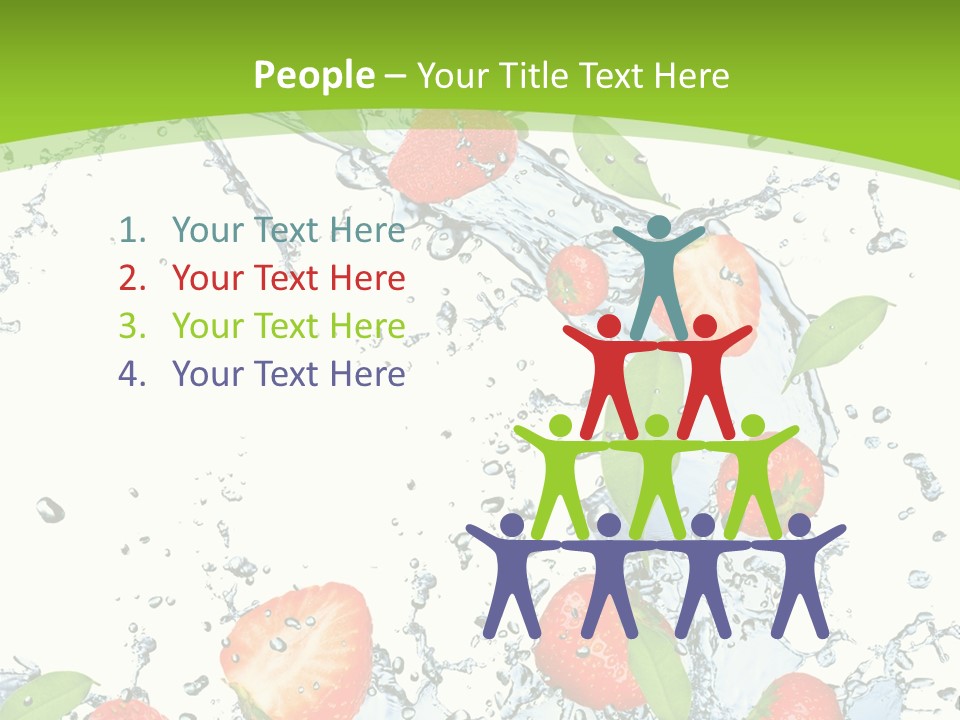 Baked Fruit Gourmet PowerPoint Template