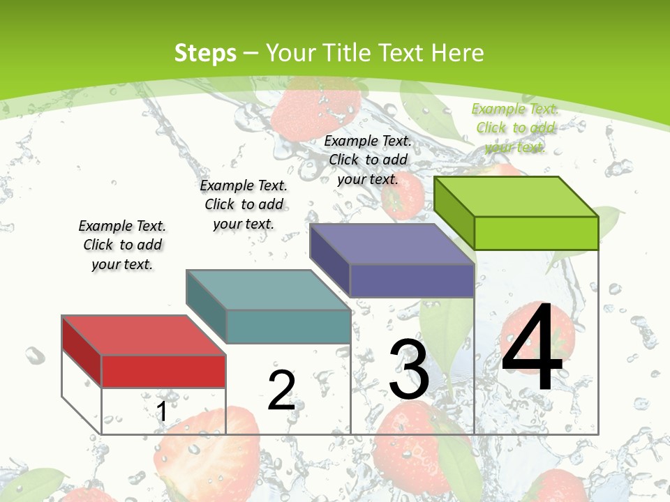 Baked Fruit Gourmet PowerPoint Template