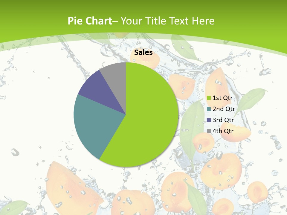 Napkin Sweet Tart PowerPoint Template