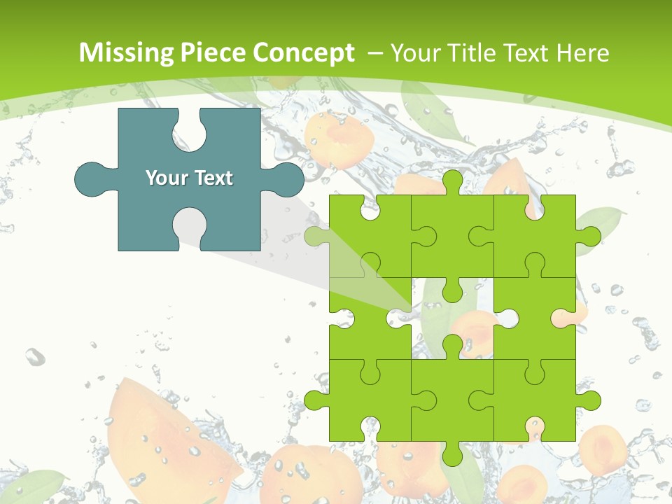 Napkin Sweet Tart PowerPoint Template