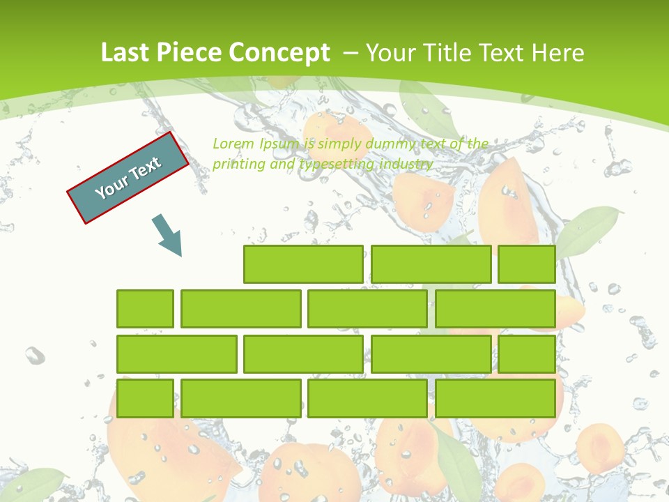 Napkin Sweet Tart PowerPoint Template