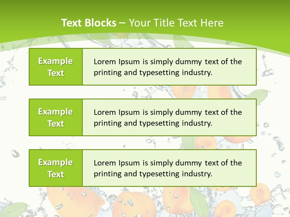 Napkin Sweet Tart PowerPoint Template