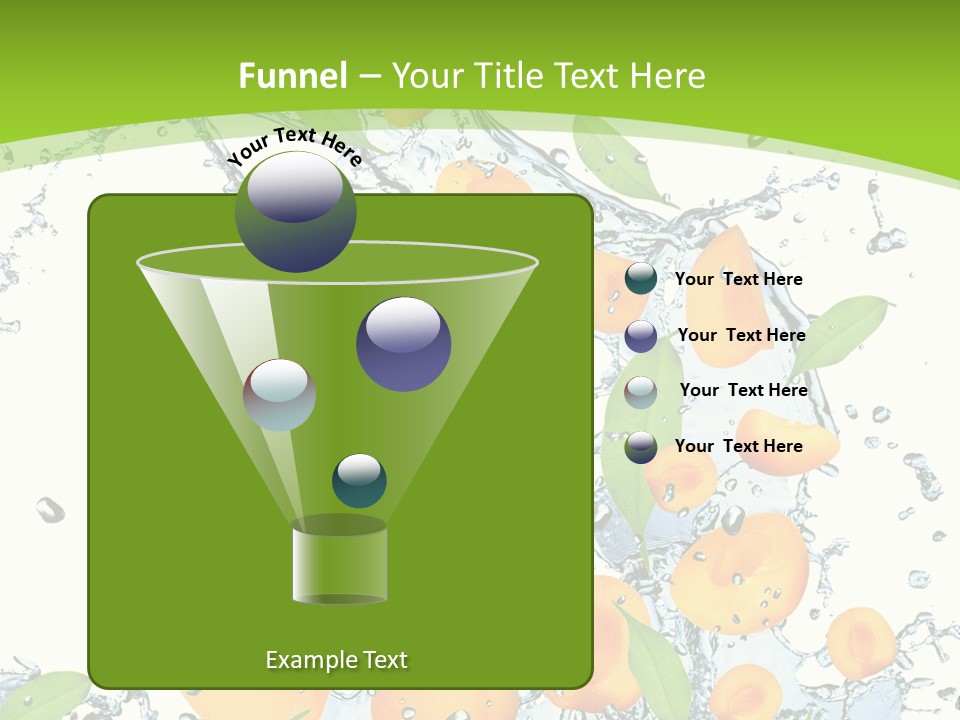 Napkin Sweet Tart PowerPoint Template