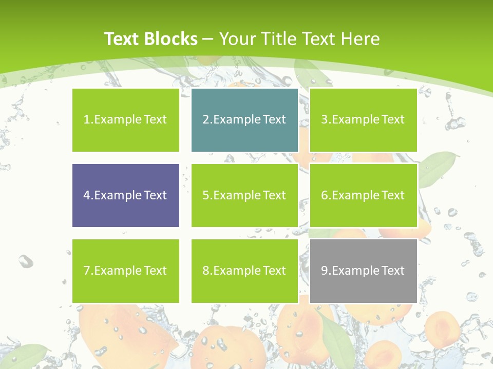 Napkin Sweet Tart PowerPoint Template