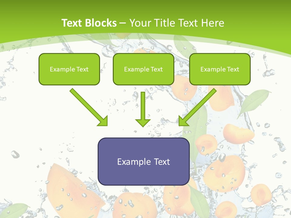 Napkin Sweet Tart PowerPoint Template