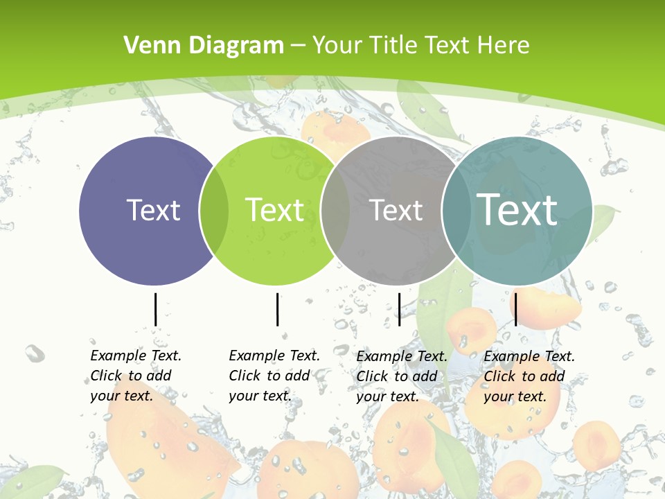 Napkin Sweet Tart PowerPoint Template