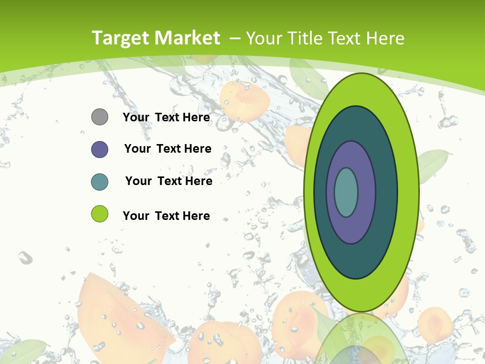 Napkin Sweet Tart PowerPoint Template