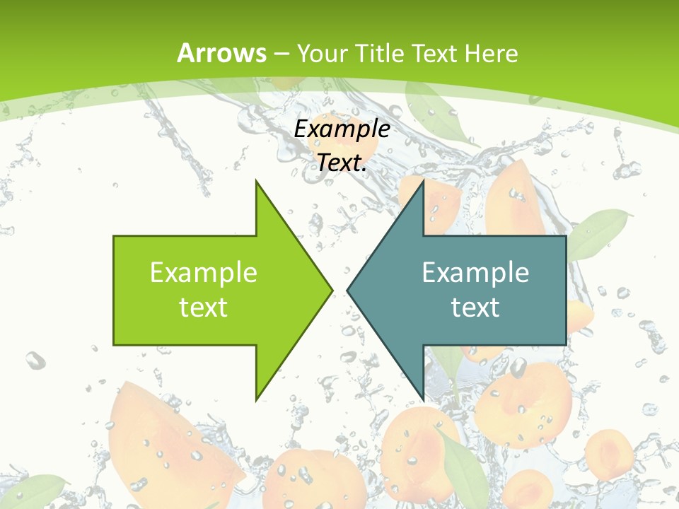 Napkin Sweet Tart PowerPoint Template