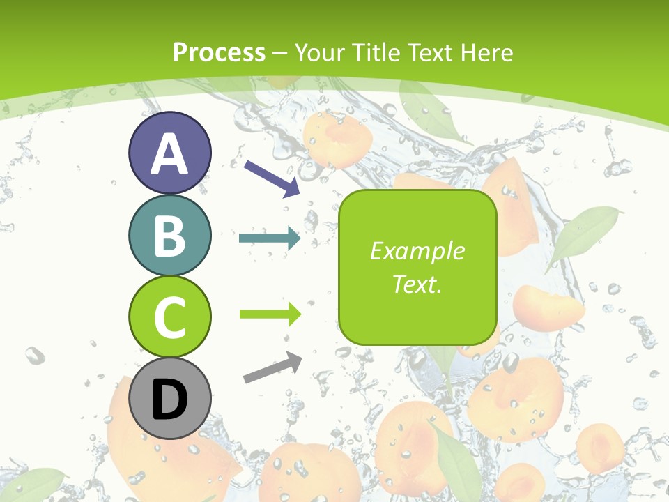 Napkin Sweet Tart PowerPoint Template