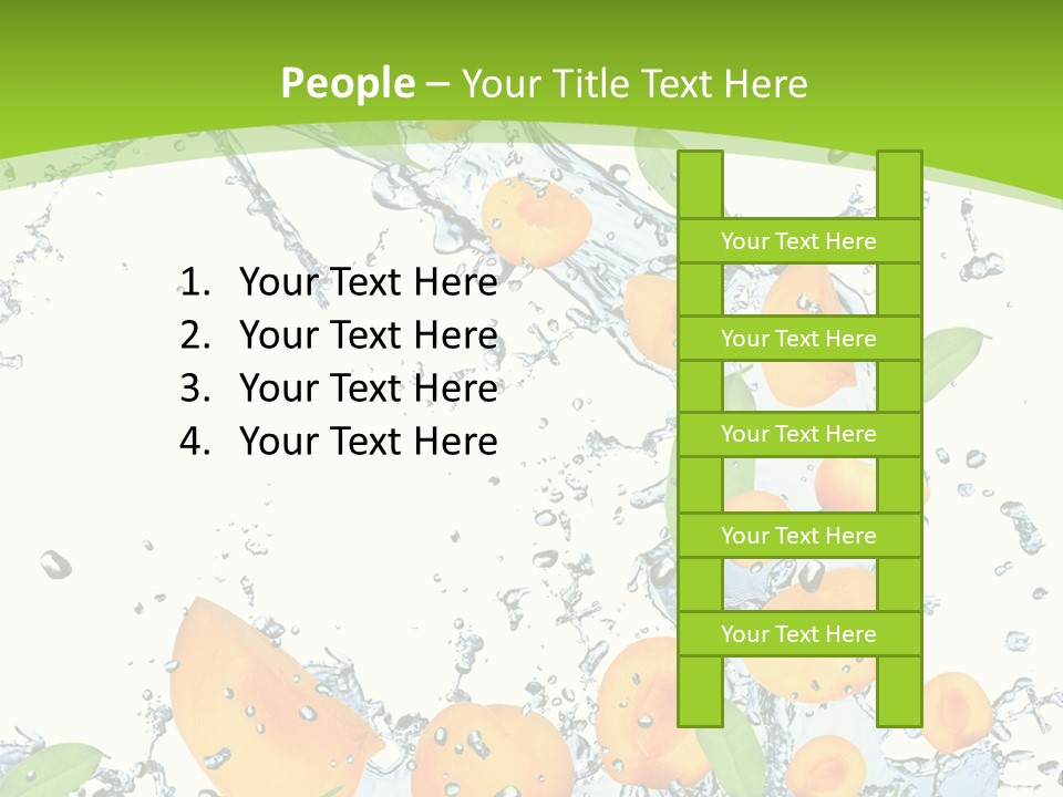 Napkin Sweet Tart PowerPoint Template