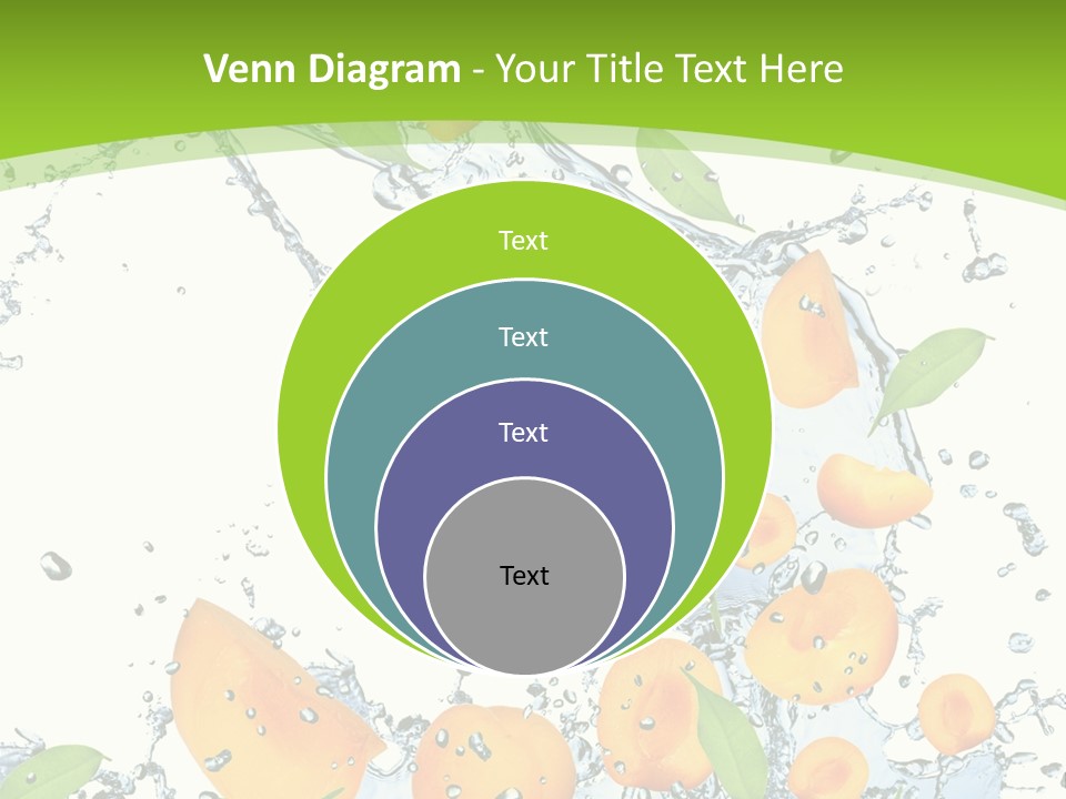 Napkin Sweet Tart PowerPoint Template
